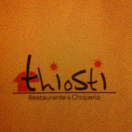 Foto tomada en Thiosti Restaurante e Choperia  por Eberty C. el 10/28/2012