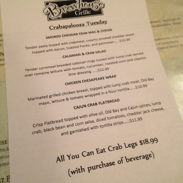 Brewhouse Grille Bar in Camp Hill