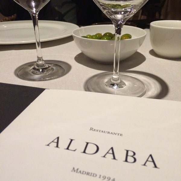 Das Foto wurde bei Aldaba Restaurante von Pat @patriciapeyro am 1/9/2015 aufgenommen