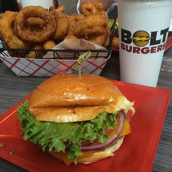 Photo taken at Bolt Burgers by Brad M. on 6/24/2015