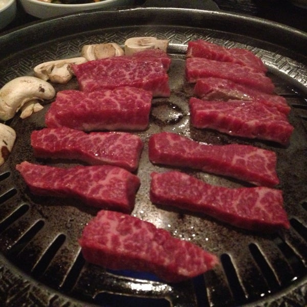 Photo taken at Tozi Korean B.B.Q. Restaurant by Tomoko O. on 2/16/2014