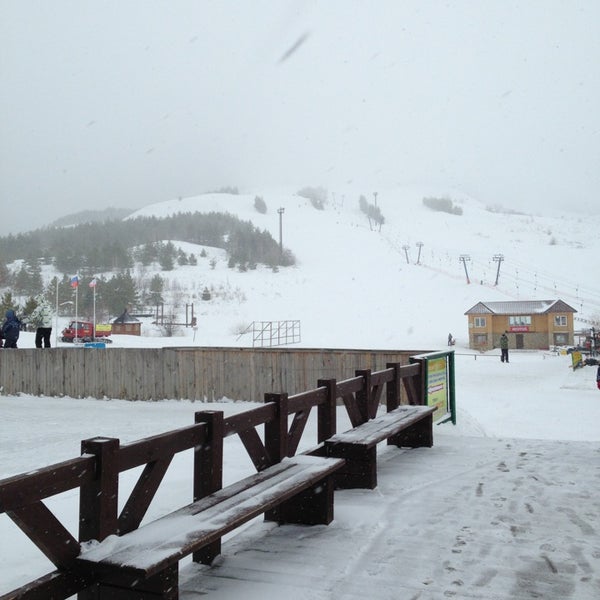 Снимок сделан в Хвалынский горнолыжный курорт пользователем Дмитрий М. 2/4/2013