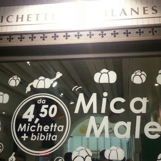 Снимок сделан в Mica - Michetteria Milanese пользователем Alessandro G. Z. 5/11/2013