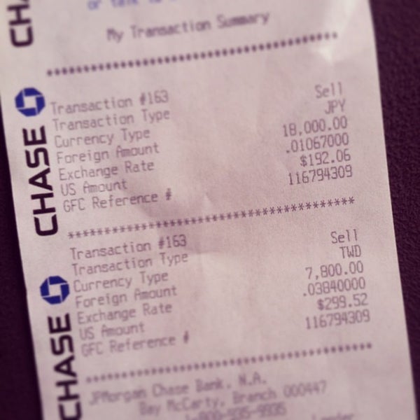 Chase Bank Currency Excha!   nge Rate Currency Exchange Rates - 