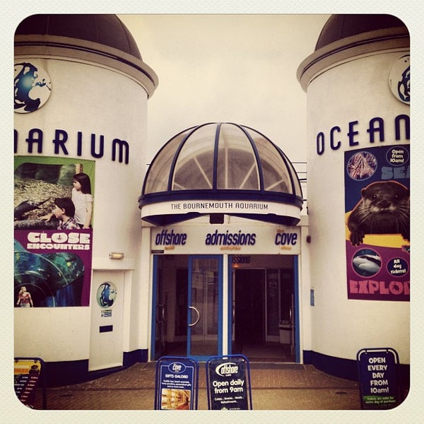 Photo taken at Oceanarium, The Bournemouth Aquarium by Richard H. on 4/1/2013