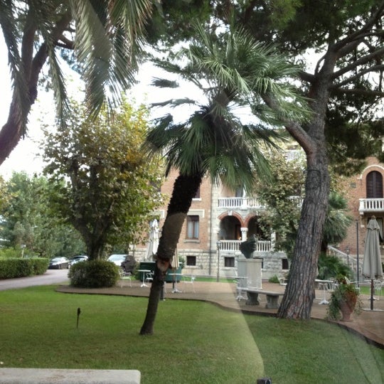 Photo taken at Park Hotel Villa Ariston by Barbara G. on 10/3/2012