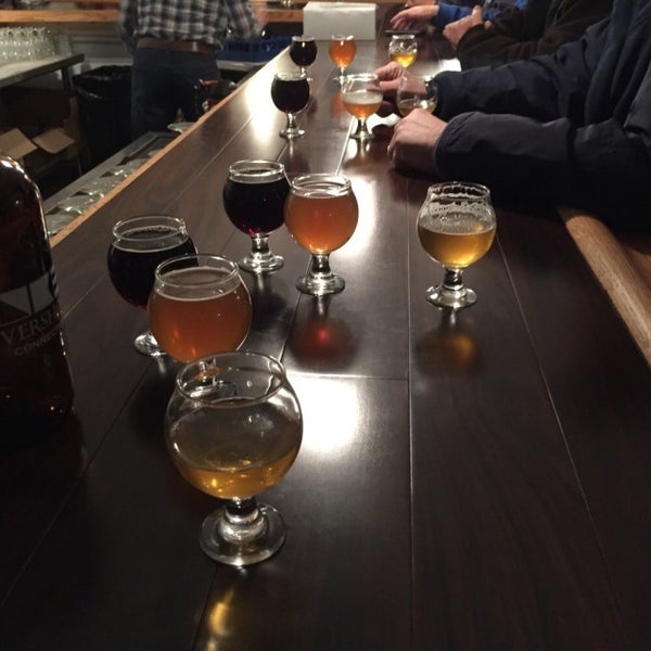Photo taken at Overshores Brewing Co. by David B. on 1/17/2016