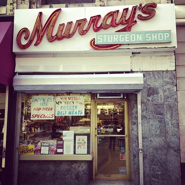 Photo taken at Murray&#39;s Sturgeon Shop by Ruben B. on 10/5/2013