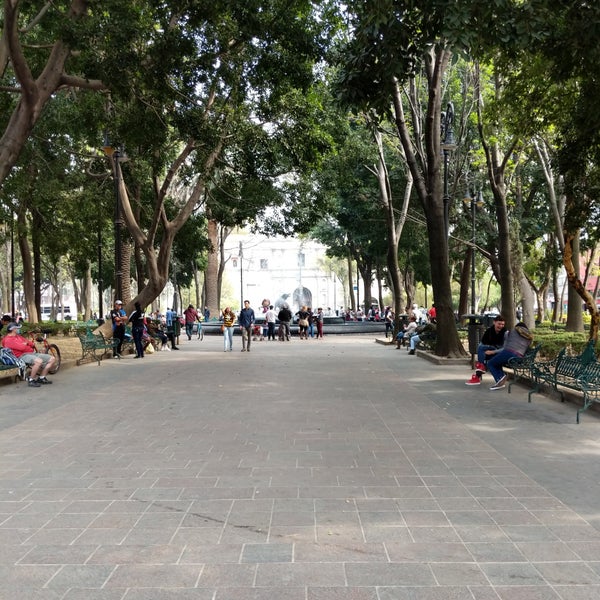 Photo taken at Jardín Centenario by Nasnl .. on 12/31/2017