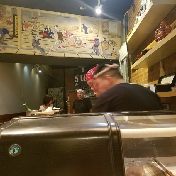 7/31/2019 tarihinde Nina C.ziyaretçi tarafından Tanoshi Sushi'de çekilen fotoğraf