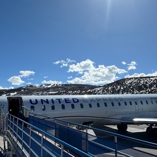 Photo taken at Aspen/Pitkin County Airport (ASE) by Michael G. on 3/19/2024