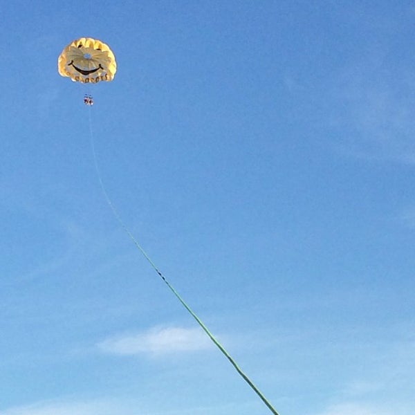 Photo taken at Marina Del Rey Parasailing by Abrar T. on 1/3/2014