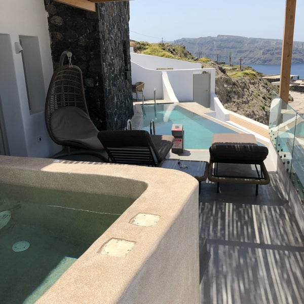 4/27/2019にStratis V.がSanto Maris Oia Luxury Suites and Spa in Santoriniで撮った写真