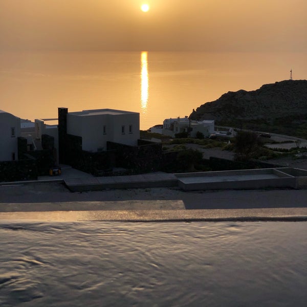 Photo taken at Santo Maris Oia Luxury Suites and Spa in Santorini by Stratis V. on 4/28/2019