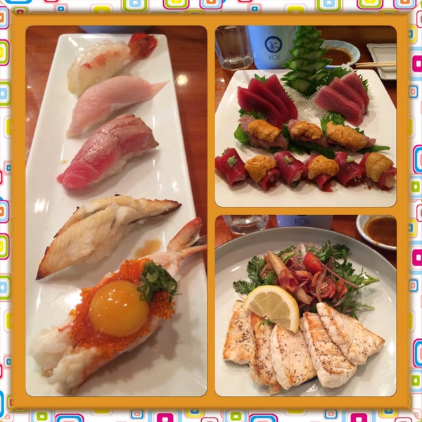Photo taken at Koi Japanese Cuisine by MiMi L. on 5/4/2015
