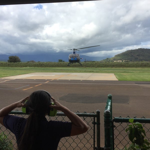 Photo taken at Island Helicopters Kauai by Ron Z. on 12/13/2016