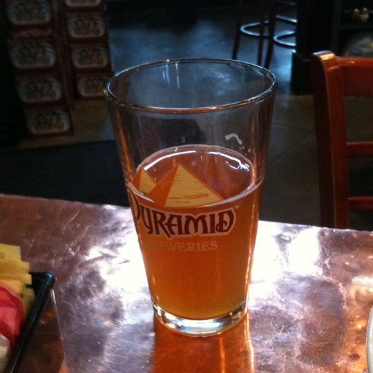 Photo taken at Pyramid Brewery &amp; Alehouse by Sammy M. on 12/15/2012