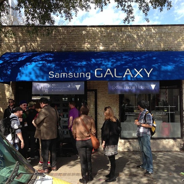 Photo taken at Samsung GALAXY Experience by Slightly F. on 3/10/2013