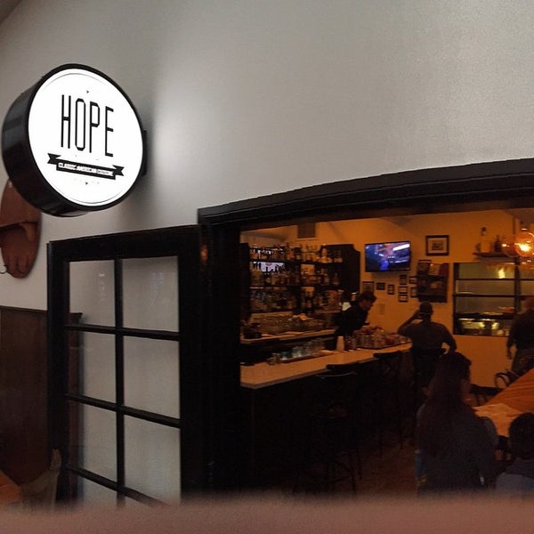 Photo taken at HOPE 46 Classic American Cuisine by Slightly F. on 6/8/2015