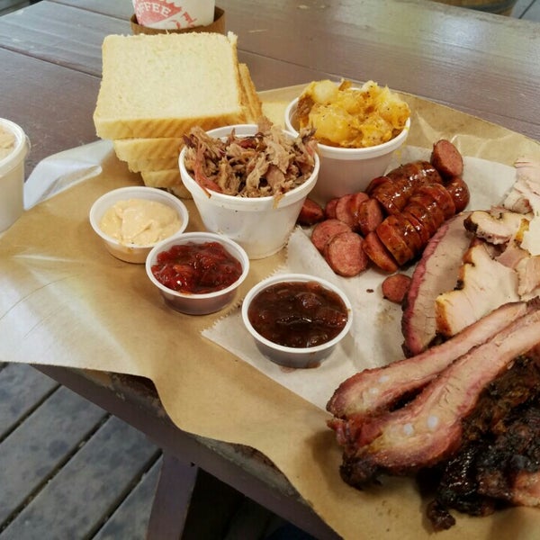 Photo taken at Serious Texas Bar-B-Q by Christopher Y. on 5/12/2016