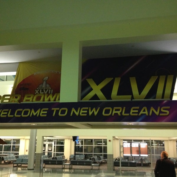 Снимок сделан в Louis Armstrong New Orleans International Airport (MSY) пользователем Roger P. 2/6/2013