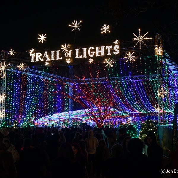 Photo taken at Austin Trail of Lights by Jon E. on 12/23/2019