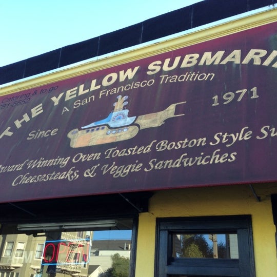 Photo taken at The Yellow Submarine by Terry D. on 10/27/2012