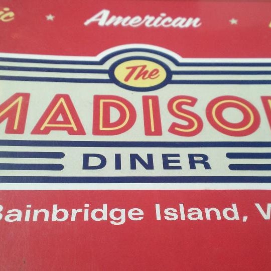Photo taken at The Madison Diner by Steven R. on 12/11/2013