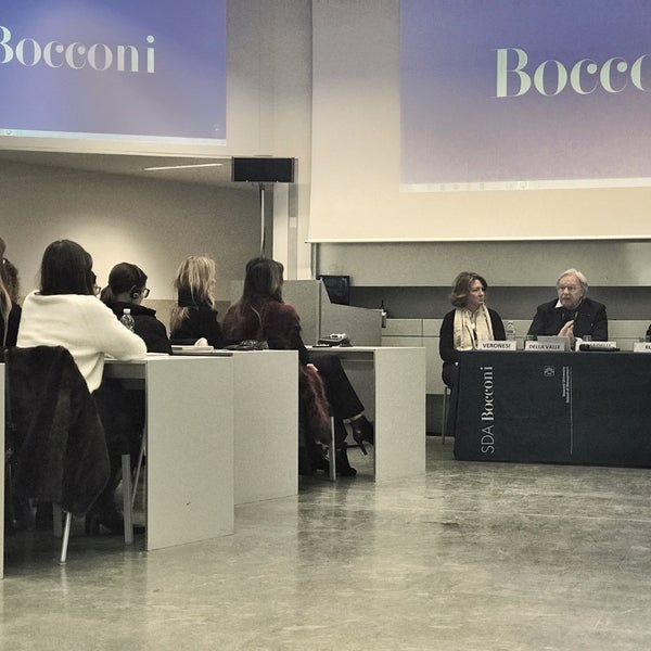 Photo taken at Università Commerciale Luigi Bocconi by JW on 1/18/2017
