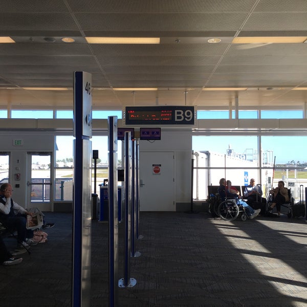 Plane gate. Plane gate