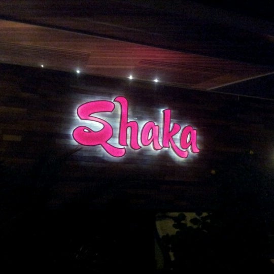 Photo taken at Shaka Restaurant Bar &amp; Cafe by Levent O. on 12/17/2012