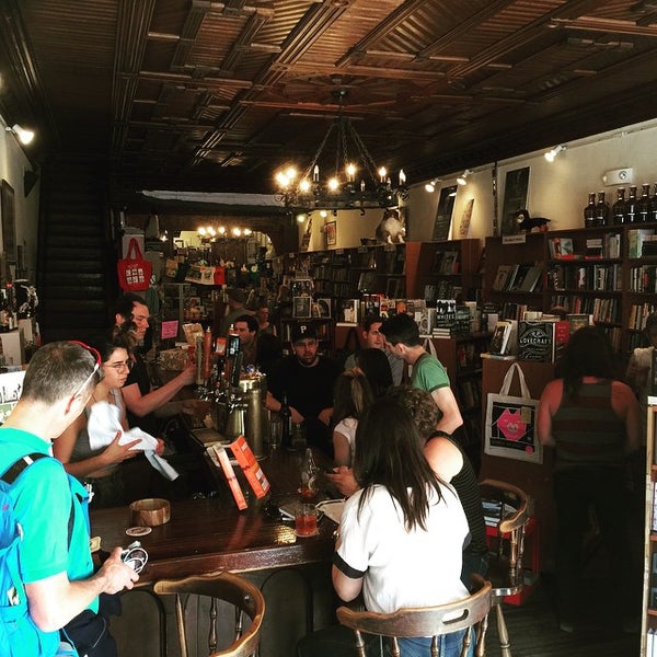 Photo taken at The Spotty Dog Books &amp; Ale by Hans-Petter N. on 5/2/2015