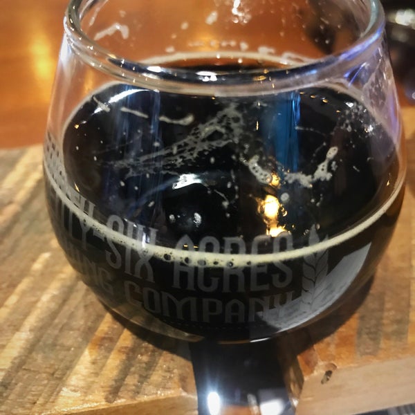Photo taken at Twenty-Six Acres Brewing Company by Margaret M. on 3/11/2018