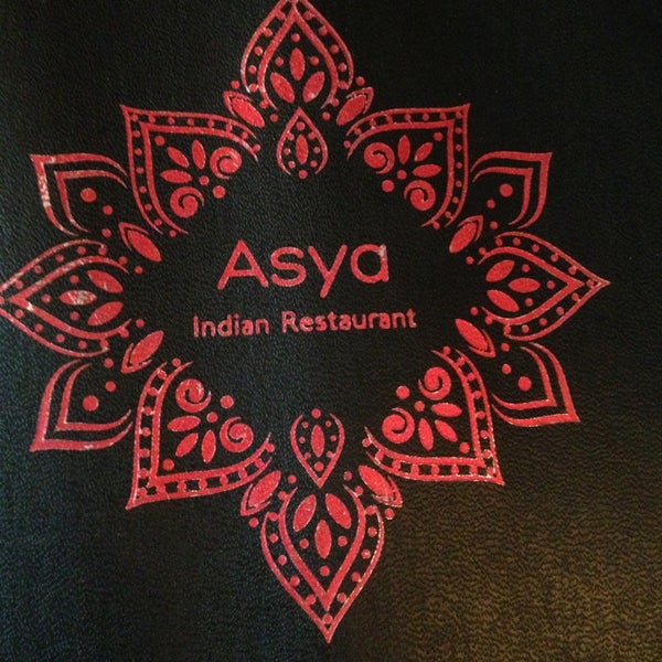 Photo taken at Asya Indian Restaurant by Gregory S. on 8/23/2013