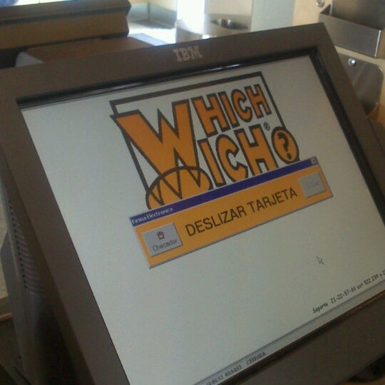 Photo taken at Which Wich? Superior Sandwiches by Arturo M. on 6/10/2013