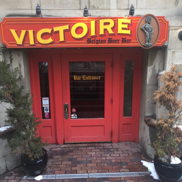 Photo taken at Victoire: A Belgian Beer Bar &amp; Bistro by James L. on 2/11/2017