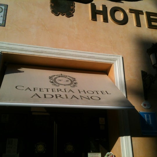 Photo taken at Hotel Adriano Sevilla by Ana G. on 10/6/2012