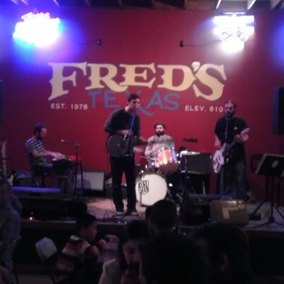 Photo taken at Fred&#39;s Texas Cafe by Keri W. on 12/9/2012
