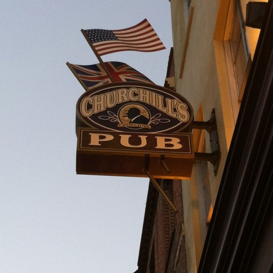 Photo taken at Churchill&#39;s Pub by Dennis S. on 12/14/2012