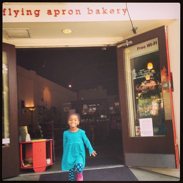 Photo taken at Flying Apron Bakery by Steph T. on 9/20/2013