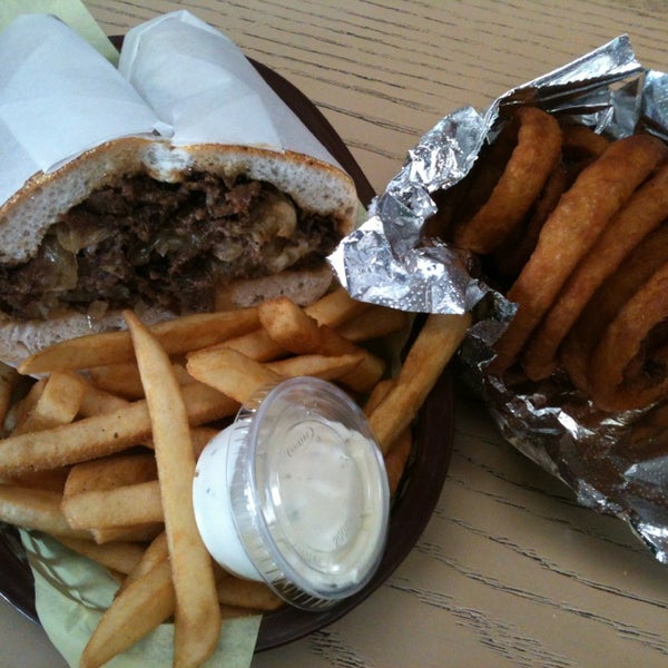 Photo taken at Figueroa Philly Cheese Steak by Fat P. on 12/30/2012