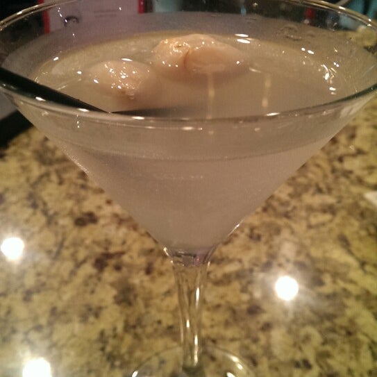 Try the lychee martini. It's sweet without being overpowering