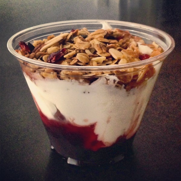 Even their most basic items like the cherry granola yogurt parfait are really tasty.