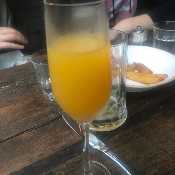 Great vibe on a weekend. Endless Mimosas bring out the best in people.