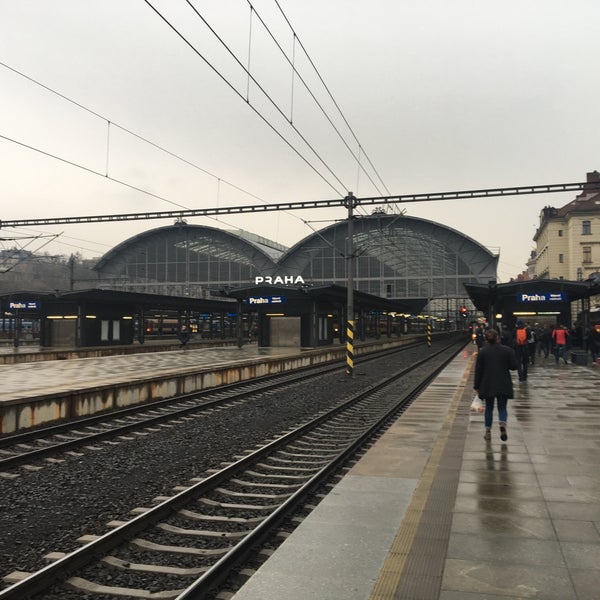 Photo taken at Prague Main Railway Station by Fevzi G. on 3/27/2018