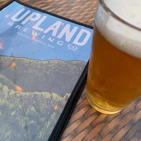 Photo taken at Upland Brewing Company Tap House by Eleanor D. on 7/27/2019