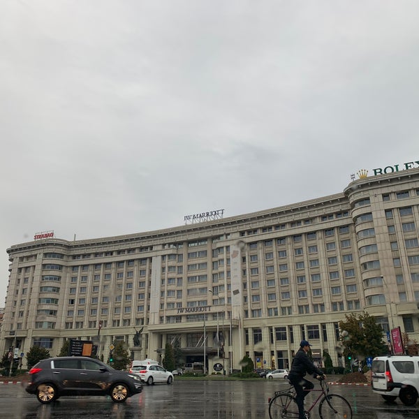 Photo taken at JW Marriott Bucharest Grand Hotel by Adynutza on 9/24/2019