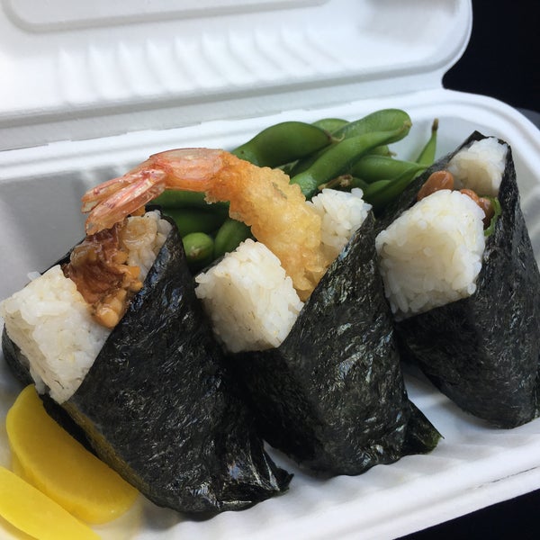 Good quality onigiri and just the right portion for lunch. Would come back again!