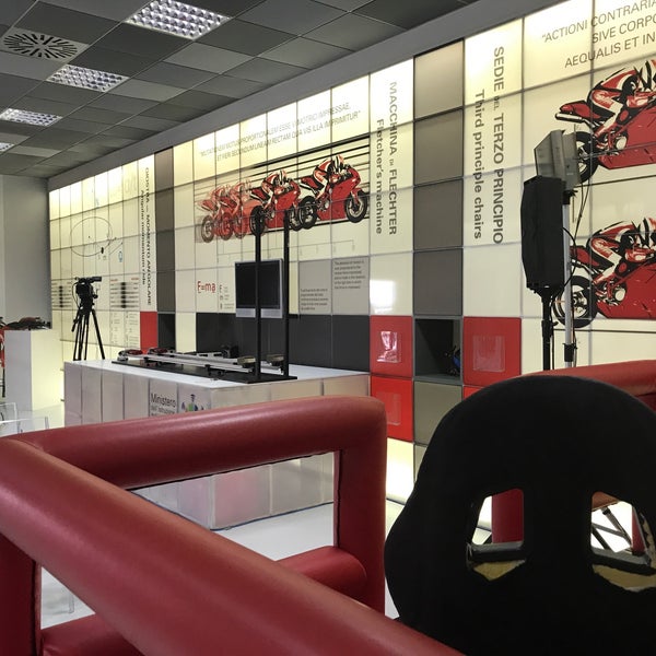 Photo taken at Ducati Motor Factory &amp; Museum by Yuri v. on 4/10/2017
