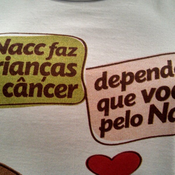 7/14/2013에 Márcia F.님이 NACC - Núcleo de Apoio à Criança com Câncer에서 찍은 사진